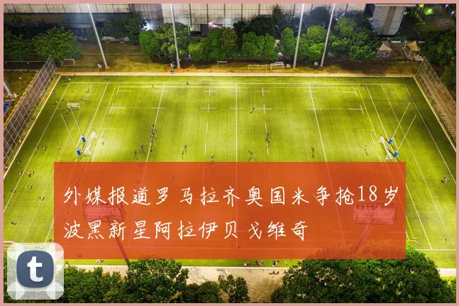 外媒报道罗马拉齐奥国米争抢18岁波黑新星阿拉伊贝戈维奇